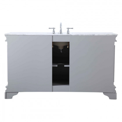 Elegant Single Bathroom Vanity - Gray (VF52060GR)