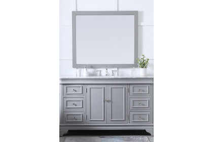 Elegant™ VF52060GR Single Bathroom Vanity - Gray