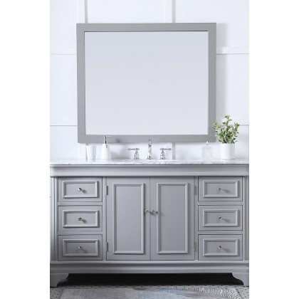 Elegant Single Bathroom Vanity - Gray (VF52060GR)