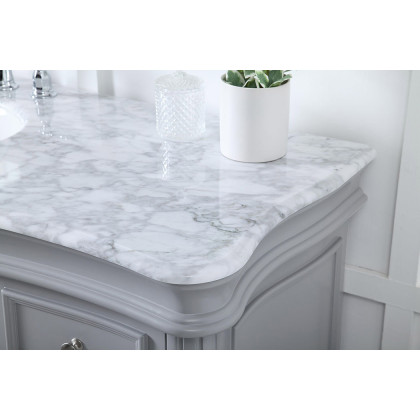 Elegant Single Bathroom Vanity - Gray (VF52060GR)