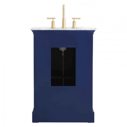 Elegant Bathroom Vanity - Blue, L 24" (VF53024BL)