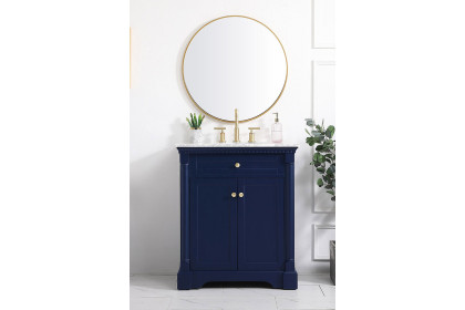 Elegant™ VF53030BL Bathroom Vanity - Blue, L 30"