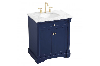 Elegant™ VF53030BL Bathroom Vanity - Blue, L 30"
