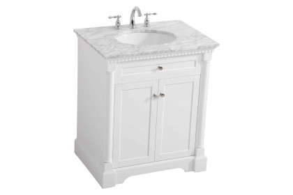 Elegant™ VF53030WH Bathroom Vanity - White, L 30"