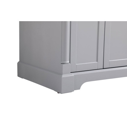 Elegant Bathroom Vanity - Gray, L 36" (VF53036GR)