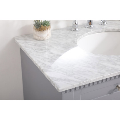 Elegant Bathroom Vanity - Gray, L 36" (VF53036GR)