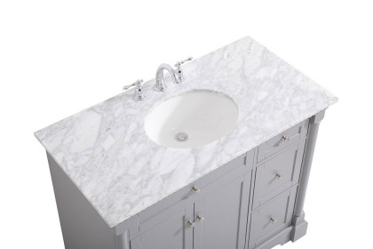 Elegant™ VF53042GR Bathroom Vanity - Gray, L 42"