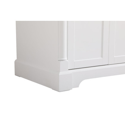 Elegant Bathroom Vanity - White, L 42" (VF53042WH)