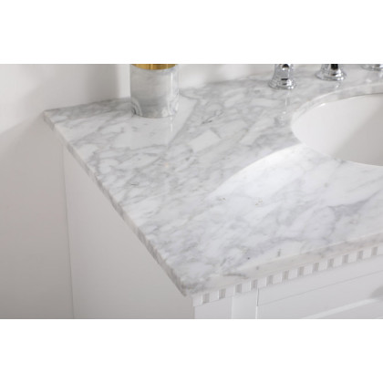 Elegant Bathroom Vanity - White, L 42" (VF53042WH)