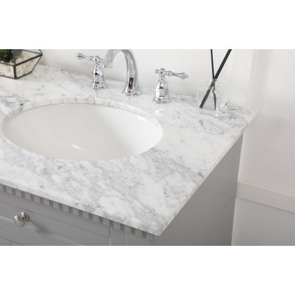 Elegant Bathroom Vanity - Gray, L 60" (VF53060DGR)