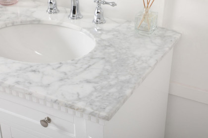 Elegant™ VF53072DWH Bathroom Vanity - White, L 72"