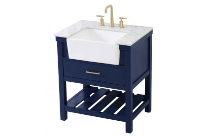 Elegant™ VF60130BL Bathroom Vanity - Blue