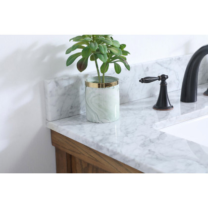 Elegant Bathroom Vanity - Driftwood (VF60130DW-BS)