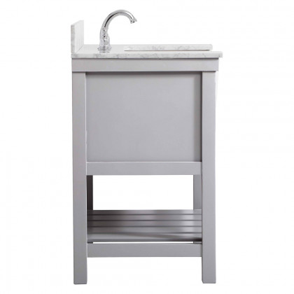 Elegant Bathroom Vanity - Gray (VF60130GR-BS)