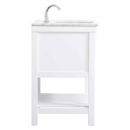 Elegant Bathroom Vanity - White (VF60130WH)