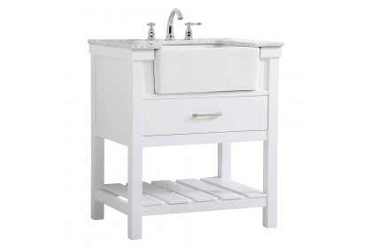 Elegant™ VF60130WH Bathroom Vanity - White