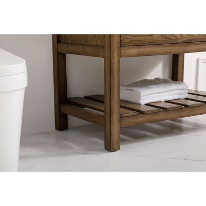 Elegant Bathroom Vanity - Driftwood (VF60136DW)