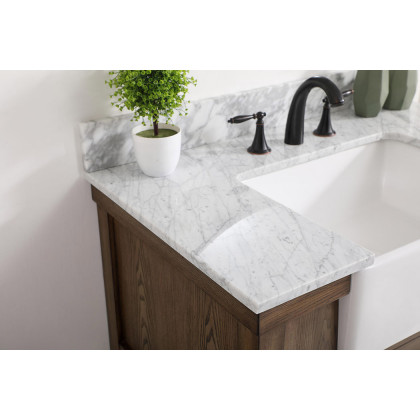 Elegant Bathroom Vanity - Driftwood (VF60136DW-BS)
