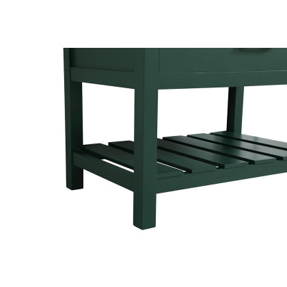 Elegant Bathroom Vanity - Green (VF60136GN)