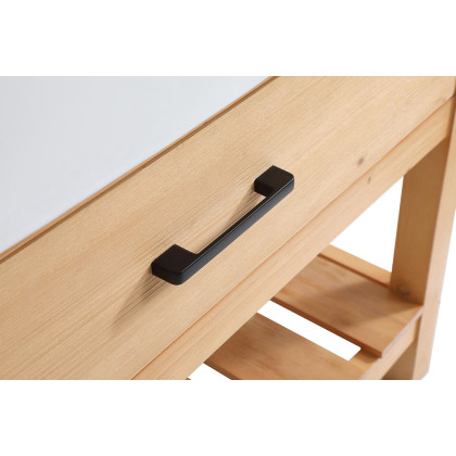Elegant Bathroom Vanity - Natural Wood (VF60136NW)