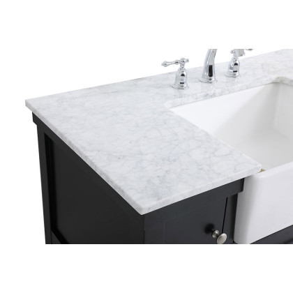 Elegant Bathroom Vanity - Black (VF60142BK)