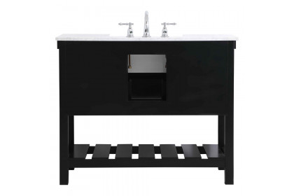 Elegant™ VF60142BK Bathroom Vanity - Black