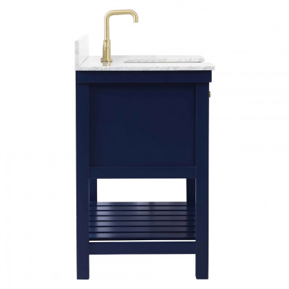 Elegant Bathroom Vanity - Blue (VF60142BL-BS)