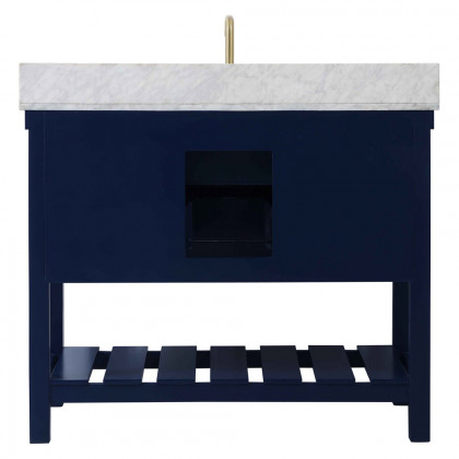 Elegant Bathroom Vanity - Blue (VF60142BL-BS)