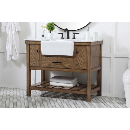 Elegant Bathroom Vanity - Driftwood (VF60142DW)