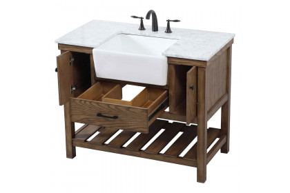 Elegant™ VF60142DW Bathroom Vanity - Driftwood