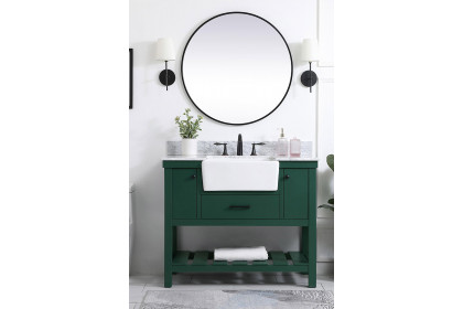 Elegant™ VF60142GN-BS Bathroom Vanity - Green