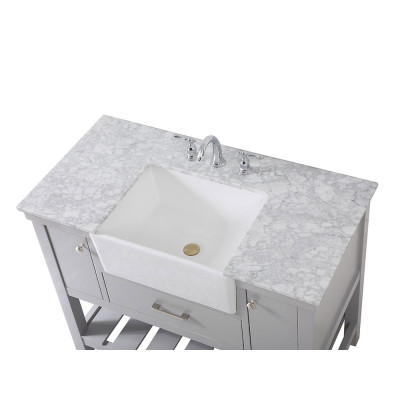 Elegant Bathroom Vanity - Gray (VF60142GR)