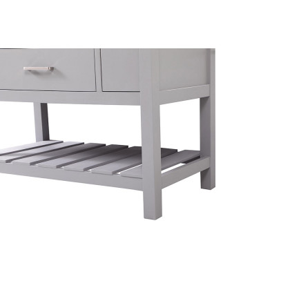 Elegant Bathroom Vanity - Gray (VF60142GR)