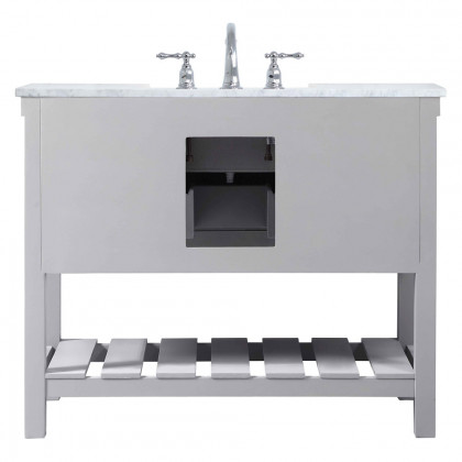 Elegant Bathroom Vanity - Gray (VF60142GR)