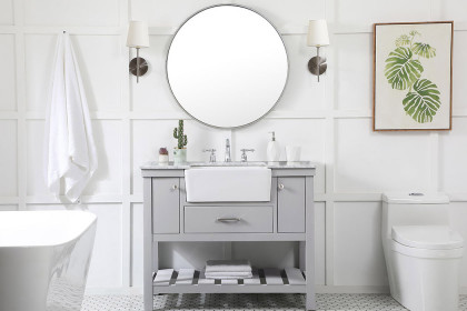 Elegant™ VF60142GR Bathroom Vanity - Gray