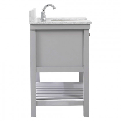 Elegant Bathroom Vanity - Gray (VF60142GR-BS)