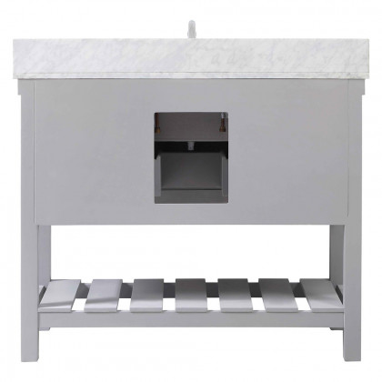 Elegant Bathroom Vanity - Gray (VF60142GR-BS)
