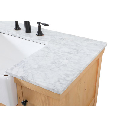 Elegant Bathroom Vanity - Natural Wood (VF60142NW)
