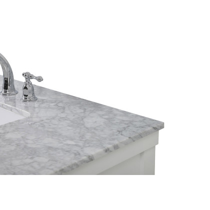 Elegant Bathroom Vanity - White (VF60142WH)