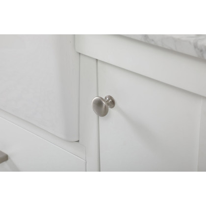Elegant Bathroom Vanity - White (VF60142WH)