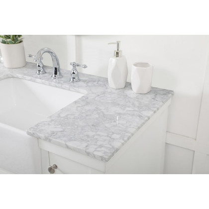 Elegant Bathroom Vanity - White (VF60142WH)
