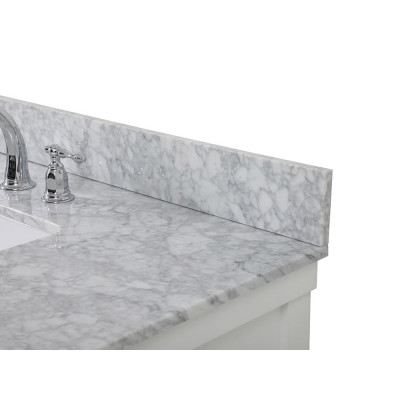 Elegant Bathroom Vanity - White (VF60142WH-BS)