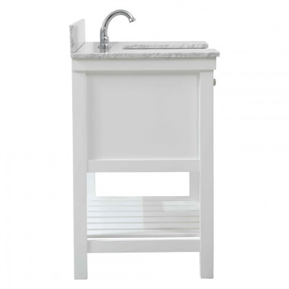 Elegant Bathroom Vanity - White (VF60142WH-BS)