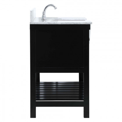 Elegant Bathroom Vanity - Black (VF60148BK-BS)