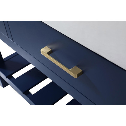 Elegant Bathroom Vanity - Blue (VF60148BL)