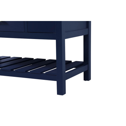 Elegant Bathroom Vanity - Blue (VF60148BL)
