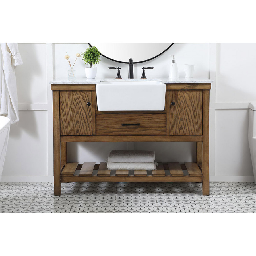 Elegant Bathroom Vanity - Driftwood (VF60148DW)