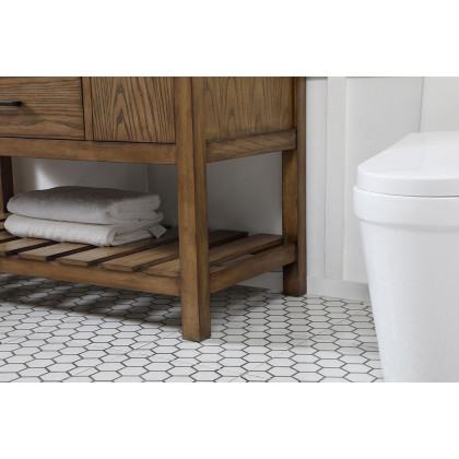 Elegant Bathroom Vanity - Driftwood (VF60148DW)