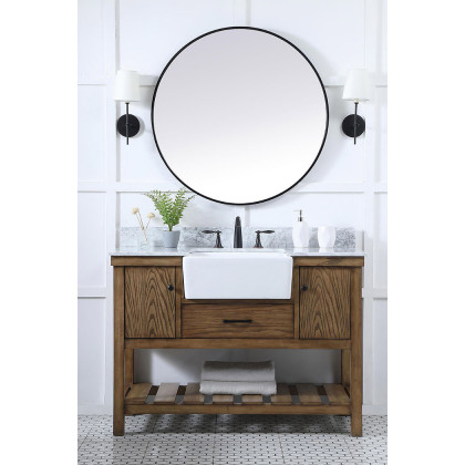 Elegant Bathroom Vanity - Driftwood (VF60148DW-BS)