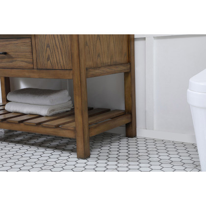 Elegant Bathroom Vanity - Driftwood (VF60148DW-BS)